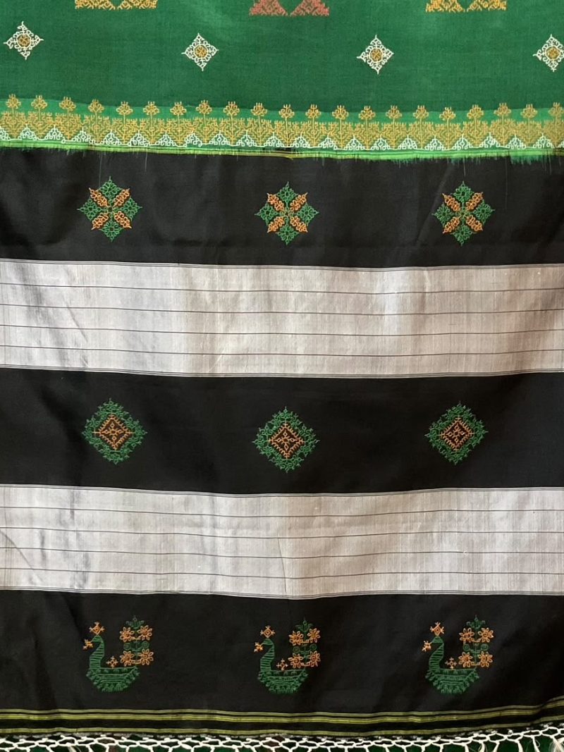 Green Kasuti Saree