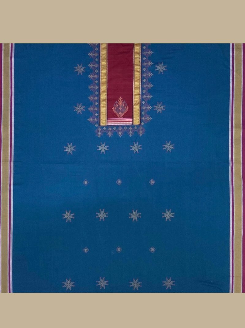 Rama Blue Cotton Kurta Piece