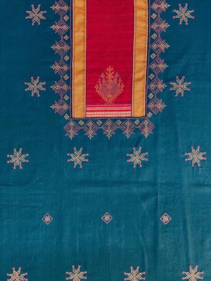 Rama Blue Cotton Kurta Piece