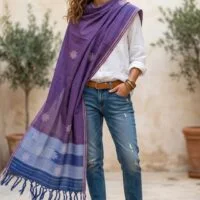 Kasuti Cotton Stole