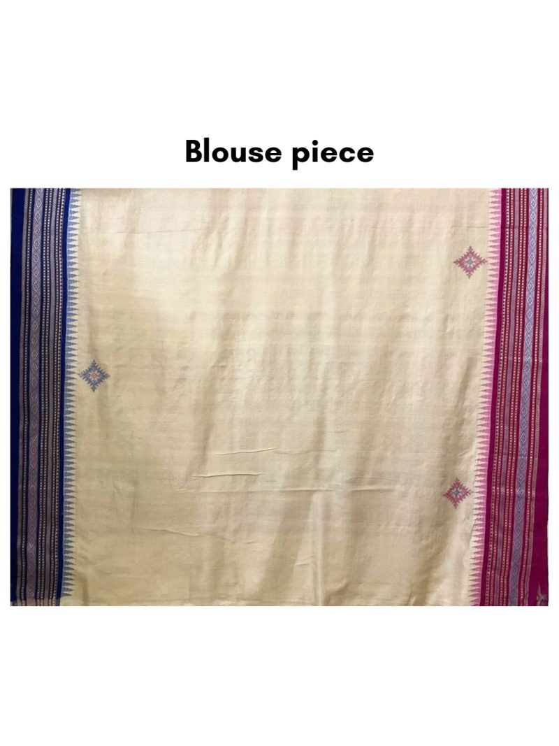 Vidharbh Tussar Kasuti Saree