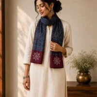 Kasuti Ajrak Stole