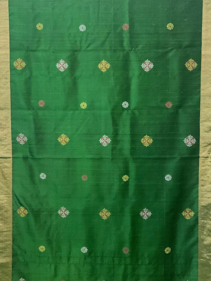 Green Kasuti Silk Saree
