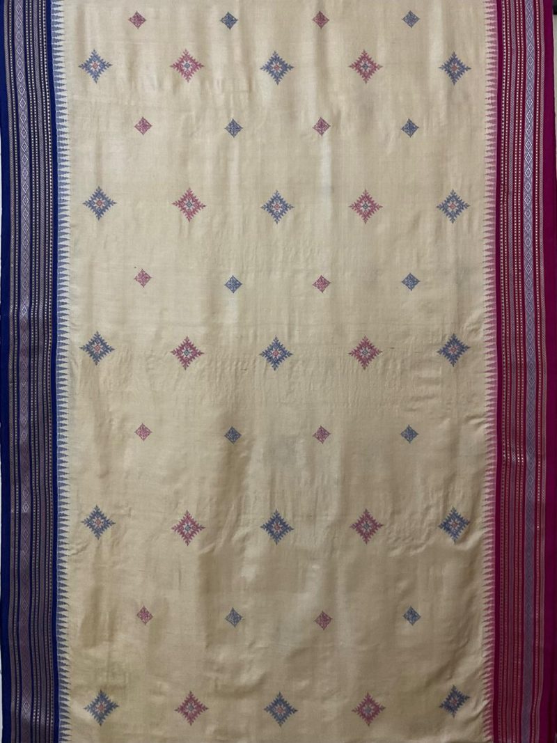 Vidharbh Tussar Kasuti Saree