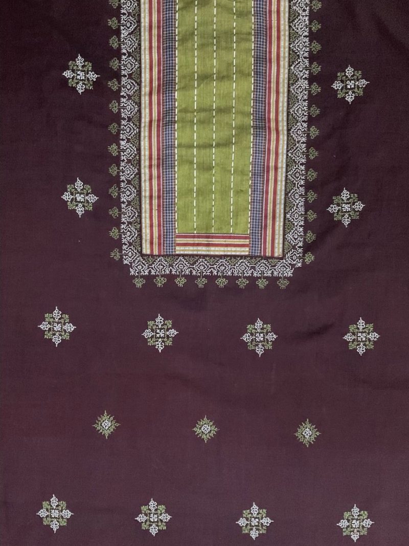 Kasuti Cotton Kurta Piece
